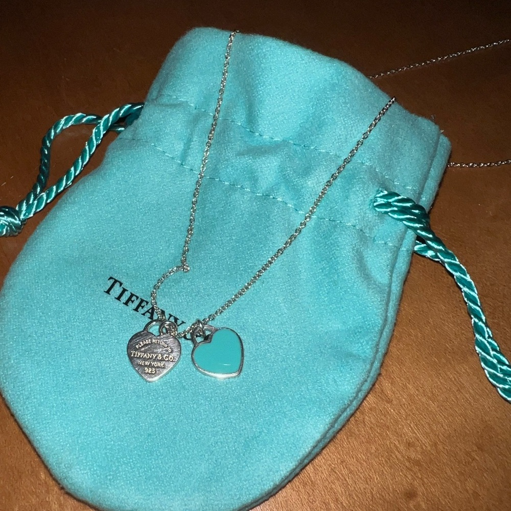 Authentic Tiffany Blue Necklace